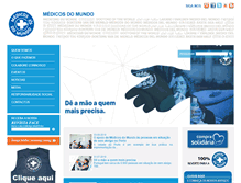 Tablet Screenshot of medicosdomundo.pt